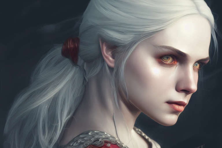 Reasons Why Stable Diffusion is better than DALL-E. Ciri the witcher art brown eyes, blonde girl