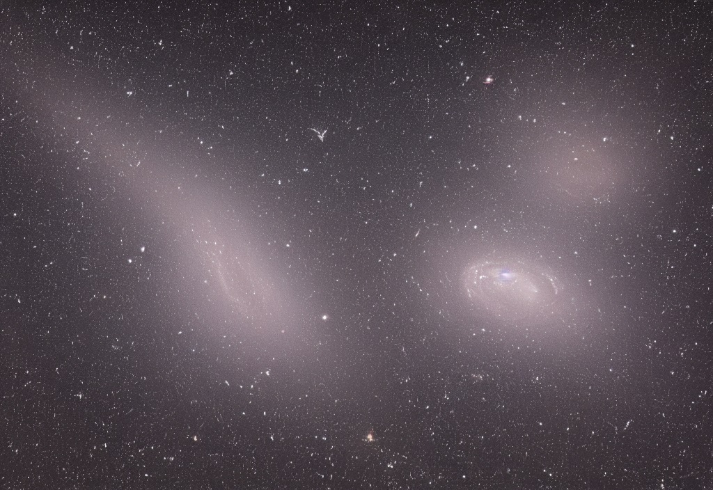 Stable Diffusion AI Predicted how the Andromeda and MilkyWay galaxies will merge